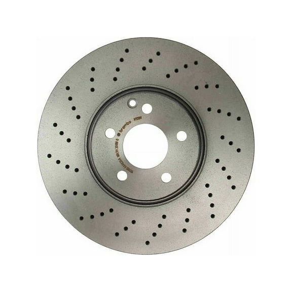 Front Brake Rotor - Compatible with 2006 - 2009 Mercedes-Benz E350 4Matic 2007 2008
