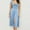 Sky Blue, variant on LYEAA Wedding Guest Dresses for Women Sleeveless Formal Plus Size Elegant Loose Long A Line Dresses V Neck Solid Fashion Prom Birthday Flowy Summer Party Dresses with Slit Purple XL