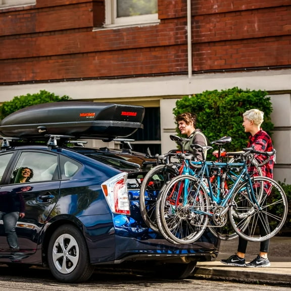 Pre-Owned Yakima 3 Bike Capacity Trunk Bike Strap Rack with ZipStrips, Black