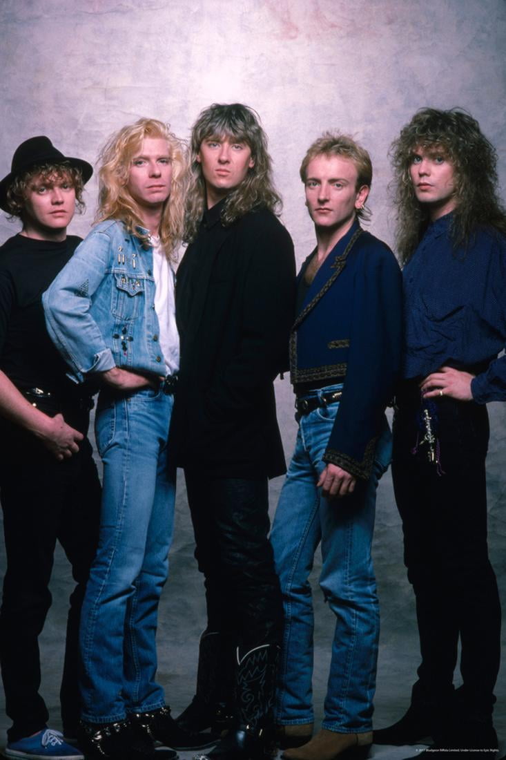 Best Sketch Portrait Drawing Of Def Leppard for Beginner
