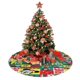 thumbnail image 4 of Falda para árbol de Navidad de Mickey Mouse, suave y divertida, decoración navideña de granja con cuello para árbol de Navidad de 36", 4 of 4