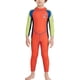 thumbnail image 1 of Greeniant Traje de neopreno para niños de 2,5 MM, traje de baño térmico de neopreno resistente a los arañazos para niños con cremallera trasera, traje Deportes acuáticos manga verde naranja XXL Greeniant OD003690-05, 1 of 6