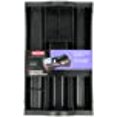 thumbnail image 2 of Rubbermaid Hanging Desk Drawer Organizer, Plastic, Black (11916ROS), 2 of 3