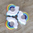 thumbnail image 2 of CPDD 6pcs Inflatable Drink Holders Floats Cup Holders Inflatable Cup Coasters Holders for Summer Pool Party, 2 of 9