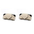 thumbnail image 1 of Sidaley Coche Sun Shadow Gafas Clip Gafas de sol Estuche de almacenamiento Interior Tarjeta Ticket Mount Holder Organización Accesorios Rojo Beige 2piezas Sidaley  CBP294826, 1 of 5