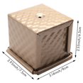 thumbnail image 5 of Square Loaf Pan with Lid Toast Mold Bread Pan Pullman Loaf Pan with Cover Non-Stick Mini Water Cube Toast Box, 5 of 5
