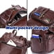 thumbnail image 4 of Vintage Women Backpack PU Leather Ladies Shoulder Bag Ladies Casual Daypack Travel Shoulder Bag Waterproof College School Bag Satchel Gift for Girls W, 4 of 4