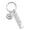 TF0002 Keyring, Silver, variant on Metal Keyring with Sunflower Design Inspirational Gift for Best Friends and Sisters Personalized Engraving Keyring