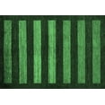 thumbnail image 1 of Ahgly Company Indoor Rectangle Abstract Emerald Green Modern Area Rugs, 2' x 4', 1 of 4