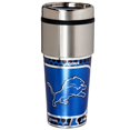 thumbnail image 1 of Detroit Lions Gobelet de Voyage en Acier Inoxydable 16 oz, Graphiques Métalliques, 1 of 1
