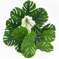 thumbnail image 3 of ZOELNIC Artificial Monstera Deliciosa Plant 21 Inch, Fake Tropical Palm Tree Faux Greenery Leaves Plants for Indoor Outdoor Home Office Garden Houseplants Decor Wedding Party DIY Decoration - 1 Pack, 3 of 6