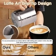 thumbnail image 3 of VIPDIGI Milk Frother, 16.9 OZ Milk Frother and Steamer, 4 in 1 Electric Milk Frother Dishwasher Safe Durable Silent Frother for Coffee Hot and Cold F, 3 of 8