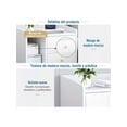thumbnail image 4 of Mesita de Noche Multifuncional Muebles con 3 Cajones y Estante de Almacenamiento, Mesa Auxiliar, Gabinete de Noche para Dormitorios, Sofás, Camas, Oficinas, 4 of 6