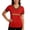 Red, variant on Women Soccer T-Shirt Raglan Top Football V Neck USA Mexico Graphic Short Sleeve T Shirt Athletic Germany Tee Top Fans Casual Shirt Tops M