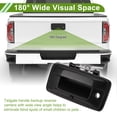 thumbnail image 3 of Unique Bargains No.23128692/23156952/23448681 Tailgate Handle Backup Camera for Chevrolet Silverado for GMC Sierra 2500 Rear View Reversing Park Assist Camera 1 Set, 3 of 7