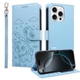 thumbnail image 3 of Funda Cartera GANGXUN con Diseño de Perrito en Relieve para iPhone 16 Pro Max , Protección 360° con Ranuras y Correa Desmontable, 3 of 6