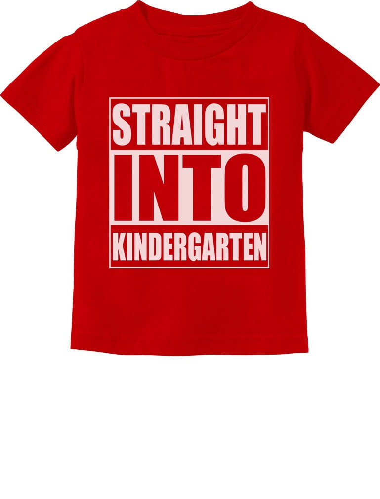 Straight Outta Pre-K Shirt Preschool Youth Toddler Kids Gift Back To School Tee 