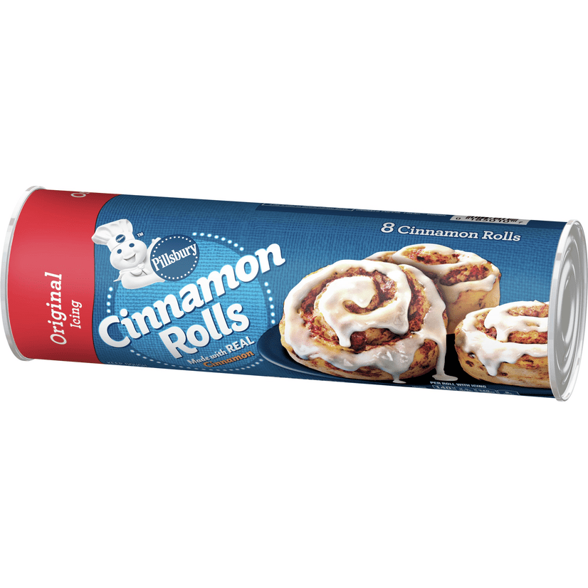 Pillsbury Cinnamon Rolls Original Icing 8 Ct 12 Oz Walmart Com Walmart Com