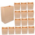 thumbnail image 4 of IFANLANDOR 20 Pcs Pochettes de Rangement en Papier Kraft Lavables pour Courses et Voyages, 4 of 8