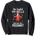 thumbnail image 1 of She Jingled My Bells - Sudadera divertida de Navidad para hombre, 1 of 5