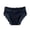 Dark Blue, variant on Lace Panties for Women, Soft Breathable Lace Bikini, Cheeky Underwear, Seamless Leg Openings