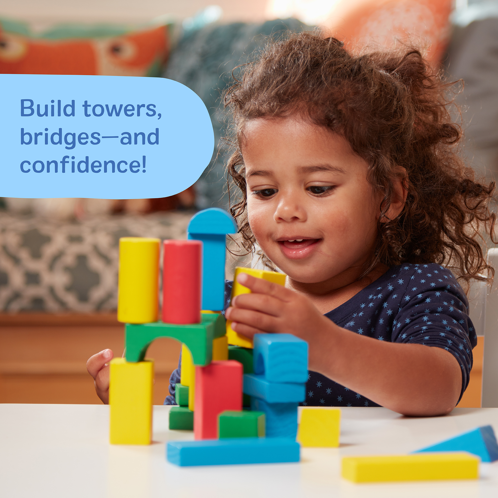 Melissa & Doug 100 Wood Blocks Building Set photo 4