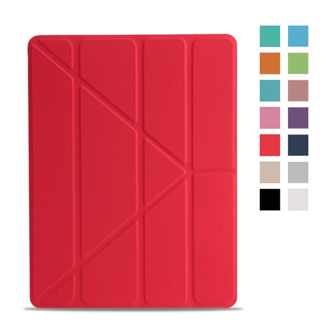 Étui Multifonctionnel pour Tablette pour iPad (Rouge, pour iPad Pro 11 Pouces 2022)