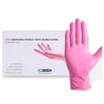 thumbnail image 1 of Guante de Nitrilo de 100 Piezas Guante de nitrilo Guante de nitrilo rosa Guante de sin Polvo, 1 of 4