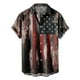 thumbnail image 5 of Camisa hawaiana con estampado 3D de la bandera estadounidense para hombres y mujeres, camisas casuales de playa para vacaciones de verano, camisetas geniales de manga corta para niños, 5 of 5