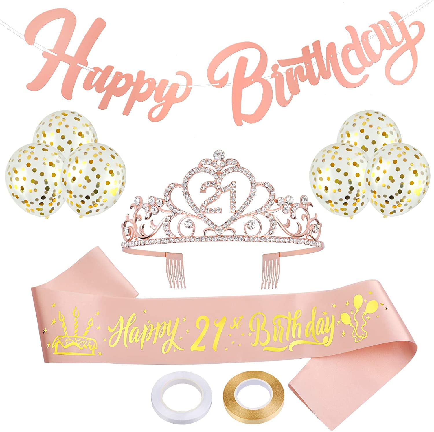 Party Décor Balloons These Balloons Are Recyclable A Pack Of 6 Rose