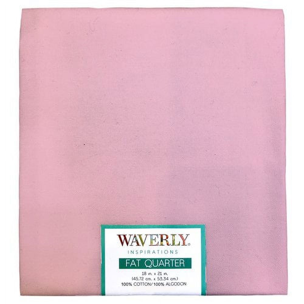 (4 pack) Waverly Inspirations Cotton Fat Quarter Carnation Print 100% Cotton Fabric, 1 Each