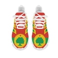thumbnail image 1 of Oromo Espadrilles Imprimé Drapeau Rouge Vert Jaune pour Voyage en Plein Air Chaussures de Course Confortables et Douces pour Femmes Bout Rond, 1 of 5