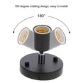thumbnail image 4 of RUNROTOO Bulb Base Lamp Socket Adapter Black Light Socket Outlet 1 Set, 4 of 7