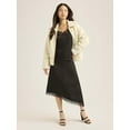 thumbnail image 2 of Scoop Women's and Women's Plus Faux Fur Oversized Teddy Jacket, Sizes XS-XXL, 2 of 5