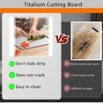 thumbnail image 3 of 3pzs Tablas de Cortar de Titanio para Cocina, Titanium Cutting Board, Tabla Para Cortar Con 3 Tallas, Resistente Duradero cara de titanio de grado hub, 3 of 8