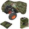 Housse de Plage Extérieure Camouflage Anti-Hiver Anti-Poussière Protection UV Universelle pour Quad de Plage Moto pour la Plupart des Véhicules ATV
