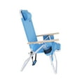 thumbnail image 4 of Deluxe 17" Seat Height Beach Chair for Adults – Heavy Duty, Tall Beach Chair, Wide Design, XL High of the Ground | 300 lbs Capacity, 4 of 9