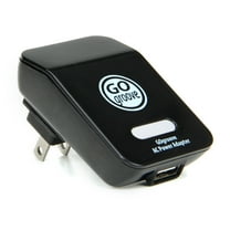 GOgroove Universal USB Power Adapter Plug Compatible with Fitbit and more Fitness Trackers - Black