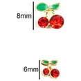 thumbnail image 4 of dianhelloya Nail Decoration 10pcs Cherry Beauty Nail Art s Sparkling Ins Style Three-dimensional Alloy Decorations for Nails Jewelry, 4 of 7