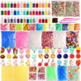 thumbnail image 1 of Kit para hacer limo, paquete de 160 con dijes de limo, bolas de espuma y más, 1 of 8