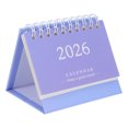 thumbnail image 1 of GOOHOCHY Mini calendario de escritorio 2026, plegable, de pie, pequeño, planificador mensual para el hogar y la oficina., 1 of 7