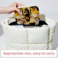 thumbnail image 6 of Bee Velvet Portable Earring Holder with Removable Compartment - Gift-Worthy Jewelry Stand and Travel Organizer with Necklace Holder, 6 of 7