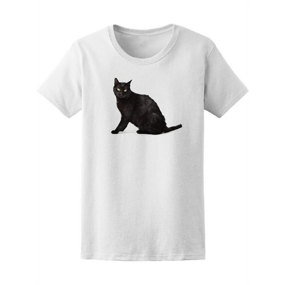 Black Cat Model Tee Women's -Image by Shutterstock