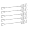 thumbnail image 1 of Elegantes cucharas de postre de acero inoxidable 304, juego de 5, perfectas para café, helado y dulces, 1 of 8