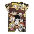 thumbnail image 2 of The Loud House Baby Bodysuit Soft & Breathable Infant Romper Unisex Short Sleeve Jumpsuit Ideal for 3 to 24 Months, 2 of 8