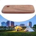 thumbnail image 5 of 1Pc Wooden Chopping Board Walnuts Cutting Boards Portable Tools For Camping Picnic Kitchen Food Cutting Camping Accessories S （15.5*8.5*1） Fangkenuo, 5 of 9