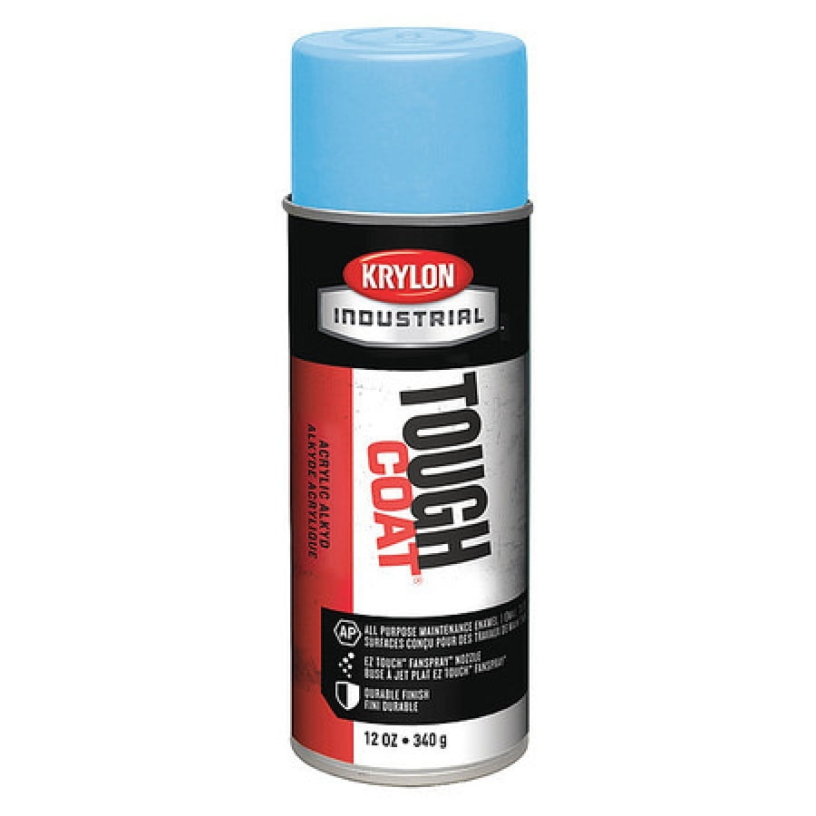 KRYLON INDUSTRIAL A01540007 Rust Preventative Spray Paint, Light Blue