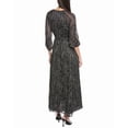 thumbnail image 2 of Vince Camuto womens  V-Neck Maxi Dress, s, Black, 2 of 3