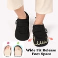 thumbnail image 4 of Barerun Women Men Wide Comfy Slippers Soft Barefoot Slip on House Shoes, 4 of 7