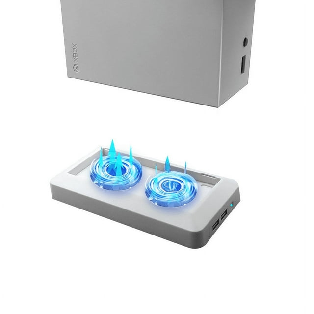 Radiador del host de Xboxseries s Ventilador de enfriamiento de Xbox Series S Punto de ventilador de base XSS